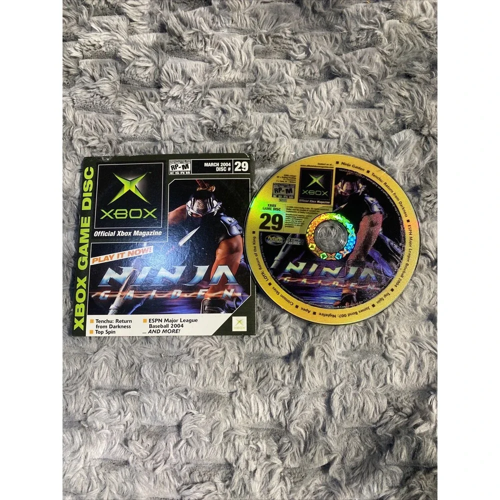 XBOX Magazine Demo Discs - Lot Of  8 Games Quake, King Kong, Final Fantasy, Doom